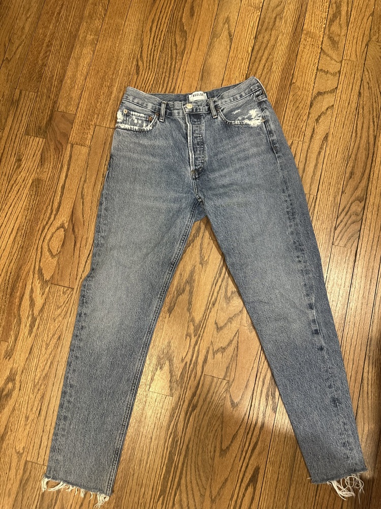 AGOLDE Distressed Straight leg Jeans Sz 26